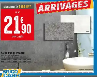 Dalle PVC Clipsable