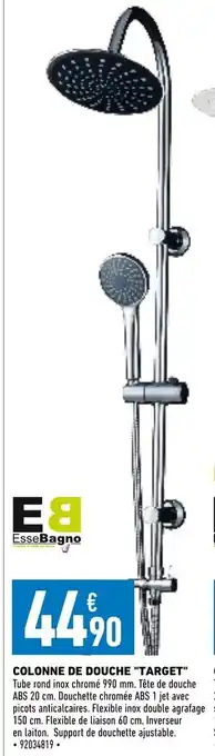 Brico Cash Colonne de Douche Target offre