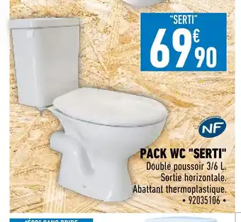 Pack Wc Serti