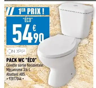 Brico Cash Pack Wc Eco offre