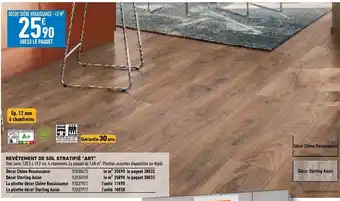 Brico Cash Revêtement de Sol Stratifié Art offre