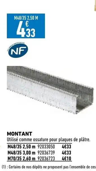 Montant