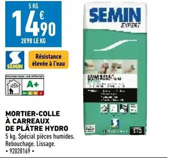 Brico Cash Mortier-Colle a Carreaux de Plâtre Hydro offre