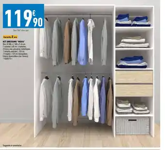 Brico Cash Kit Dressing Nova offre