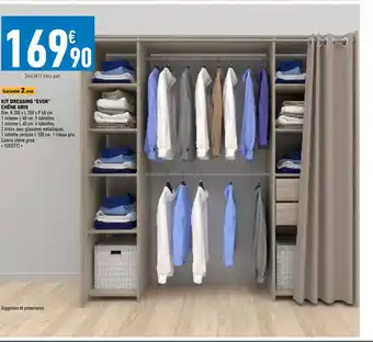 Kit Dressing Evok Chene Gris