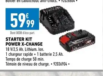 Starter Kit Power x-Change