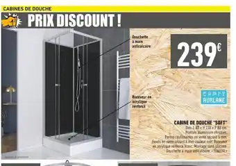 Batkor Cabine de Douche Soft offre