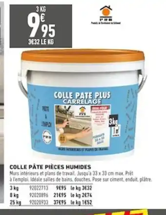 Batkor Colle pieces Humides offre