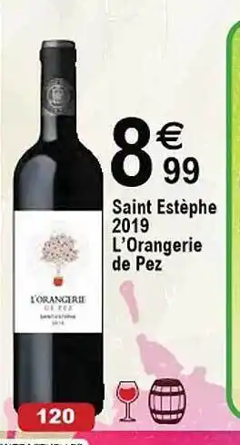 Cora x Carrefour Saint estèphe 2019 l'orangerie de pez offre