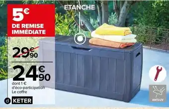 Carrefour Coffre holywood offre