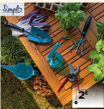 Carrefour Foire de petit outillage de jardin offre