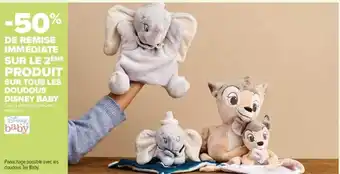 Carrefour Drive Doudous disney baby offre