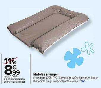 Carrefour Market Matelas à langer offre