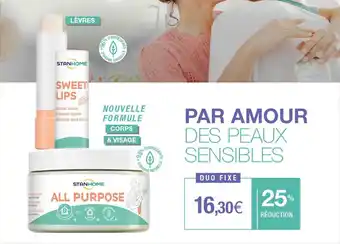 Stanhome Sweet lips + all purpose offre