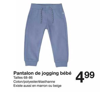 Zeeman Pantalon de jogging bébé offre