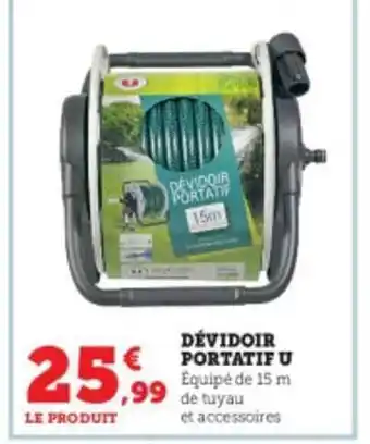 Super U Dévidoir portatif u offre