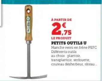 Petits outils u
