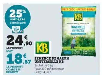 Semence de gaon universelle kb