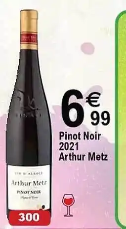 Pinot noir 2021 arthur metz