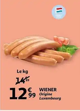 Wiener origine luxembourg