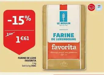 Auchan Farine de luxe favorita offre