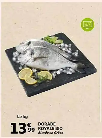 Auchan Dorade royale bio offre