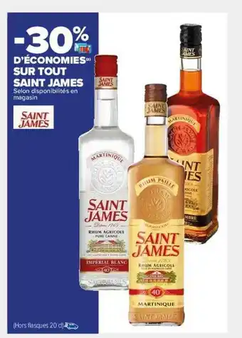 Carrefour Drive Saint james offre