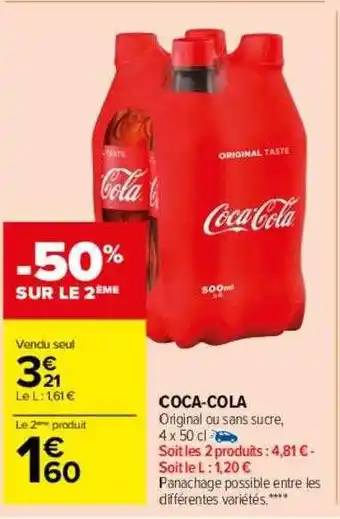 Carrefour Drive Coca-cola offre