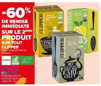 Carrefour Drive Produit clipper offre