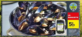 Carrefour Drive Moules de corde filière qualité carrefour offre