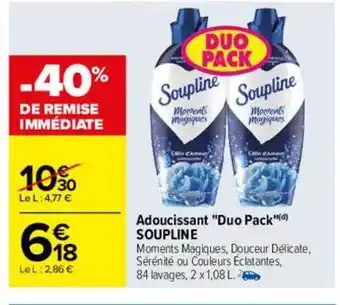 Carrefour Drive Adoucissant offre