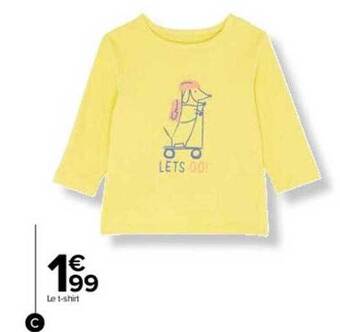 Carrefour Drive Le t-shirt offre
