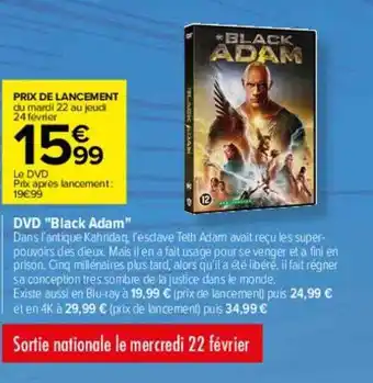 Carrefour Drive Dvd offre