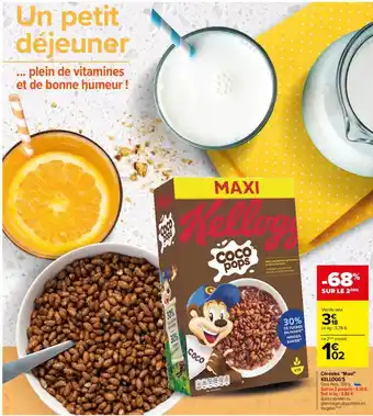 Carrefour Drive Céréales offre