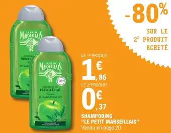 E.Leclerc Shampooing "LE PETIT MARSEILLAIS" offre