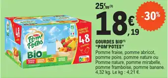 E.Leclerc Gourdes bio "POM'POTES" offre