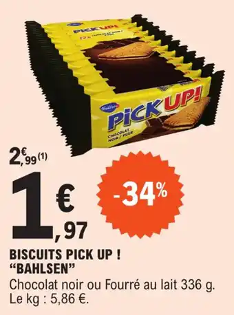 E.Leclerc Biscuits pick up! "BAHLSEN" offre