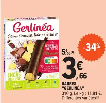 E.Leclerc Barres "GERLINÉA" offre