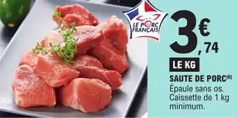 E.Leclerc Saute de porc offre