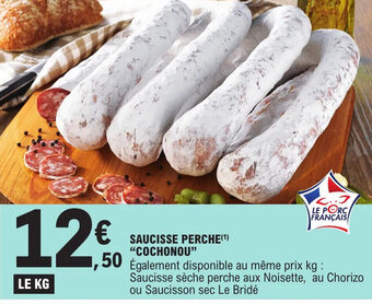 E.Leclerc Saucisse perche "COCHONOU" offre