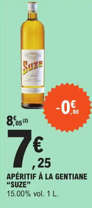 E.Leclerc Apéritif à la gentiane "SUZE" offre