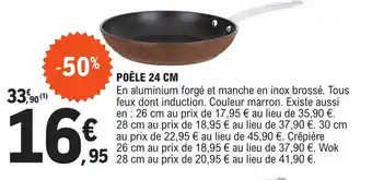E.Leclerc Poêle 24 cm offre