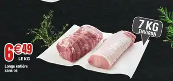 Longe Entiere Sans Os