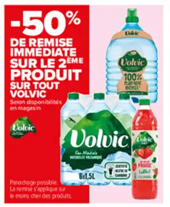 Carrefour Produit Sur Tout Volvic offre