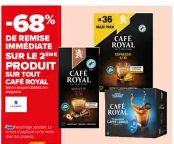 Carrefour Sur Tout Cafe Royal offre