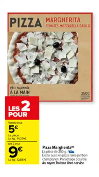 Carrefour Pizza Margherita offre