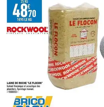 Brico Cash Laine de roche offre