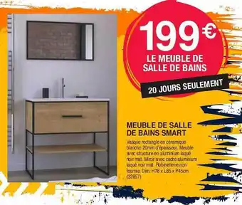 Chretien Matériaux Meuble de salle de bains smart offre