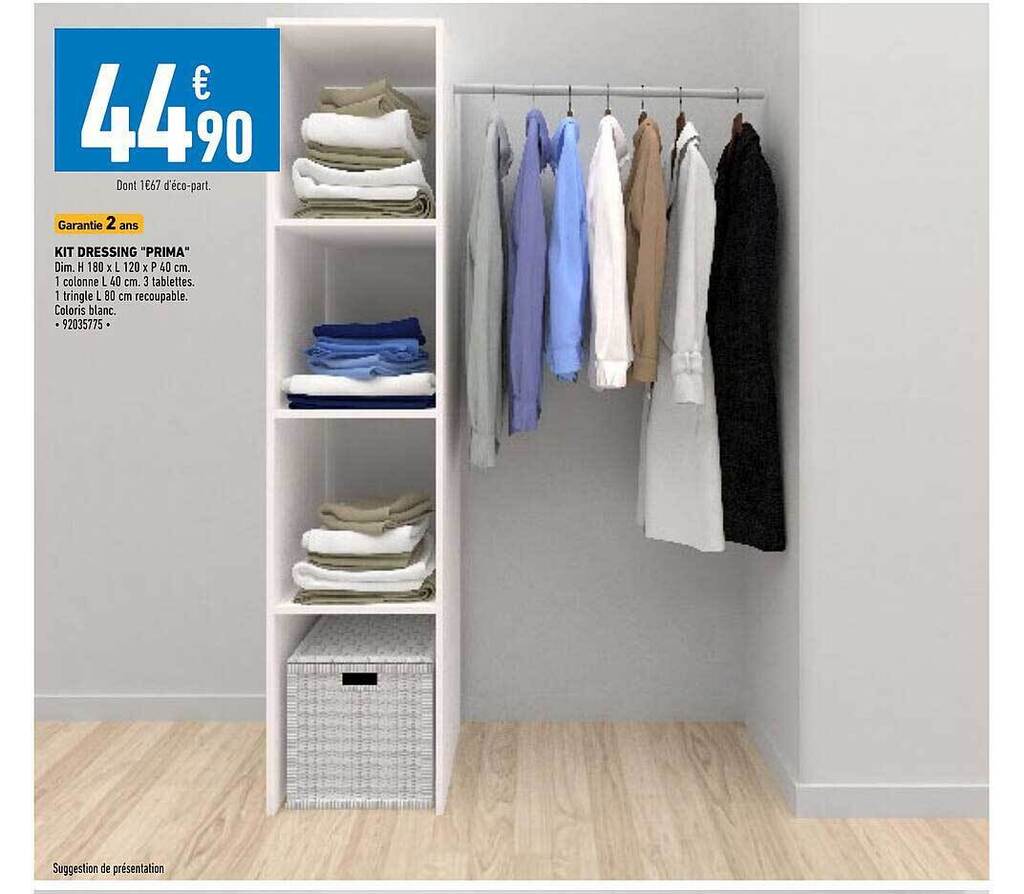 Promo Kit dressing chez Brico Cash