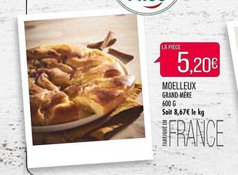 Match Moelleux grand-mère offre